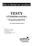 Testy z �esk�ho jazyka - u�ebn� materi�l pro p��pravu na V�
